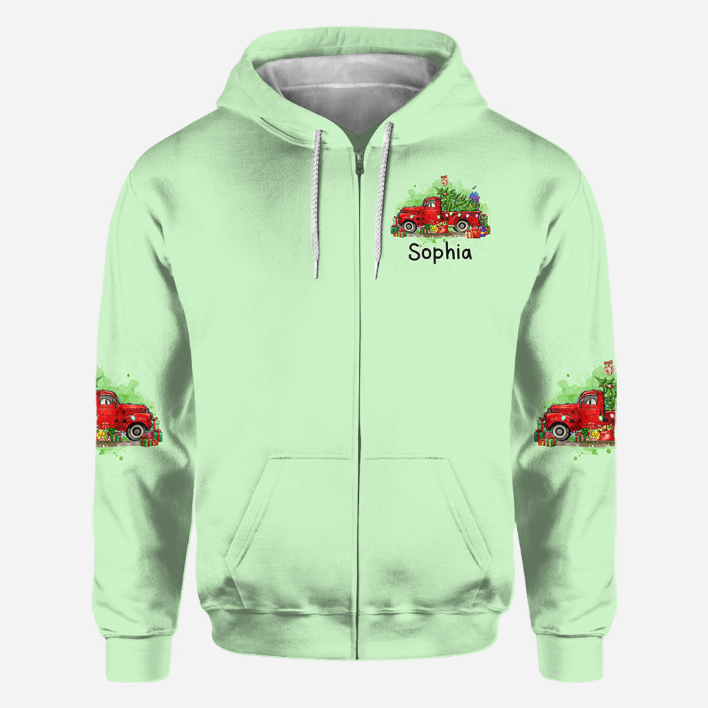 Jesus Take The Wheel - Personalisiertes Weihnachtsshirt