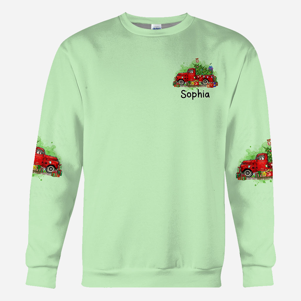 Jesus Take The Wheel - Personalisiertes Weihnachtsshirt