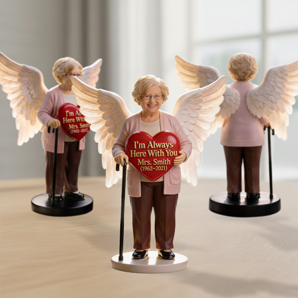 Memorial Gift for Lost of Loved Ones - Personalized Memorial Premium 3D Figurine