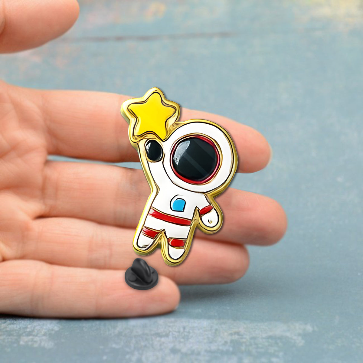Niedliche Astronauten-Pin-Kollektion – Personalisierter Kinder-Pin