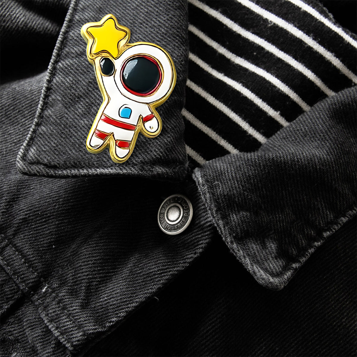 Niedliche Astronauten-Pin-Kollektion – Personalisierter Kinder-Pin