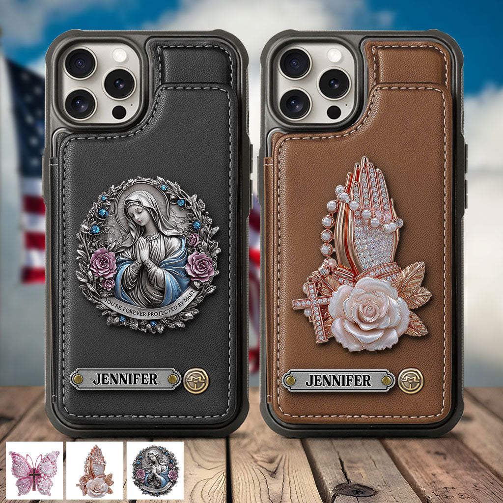 Eternal Faith - Personalized Christian Wallet Phone Case