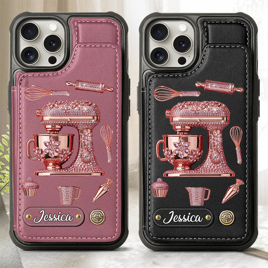Love Baking - Personalized Baking Wallet Phone Case