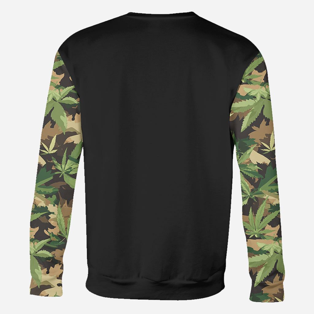 Der coolste Papa aller Zeiten – personalisiertes „Weed All Over“-Shirt