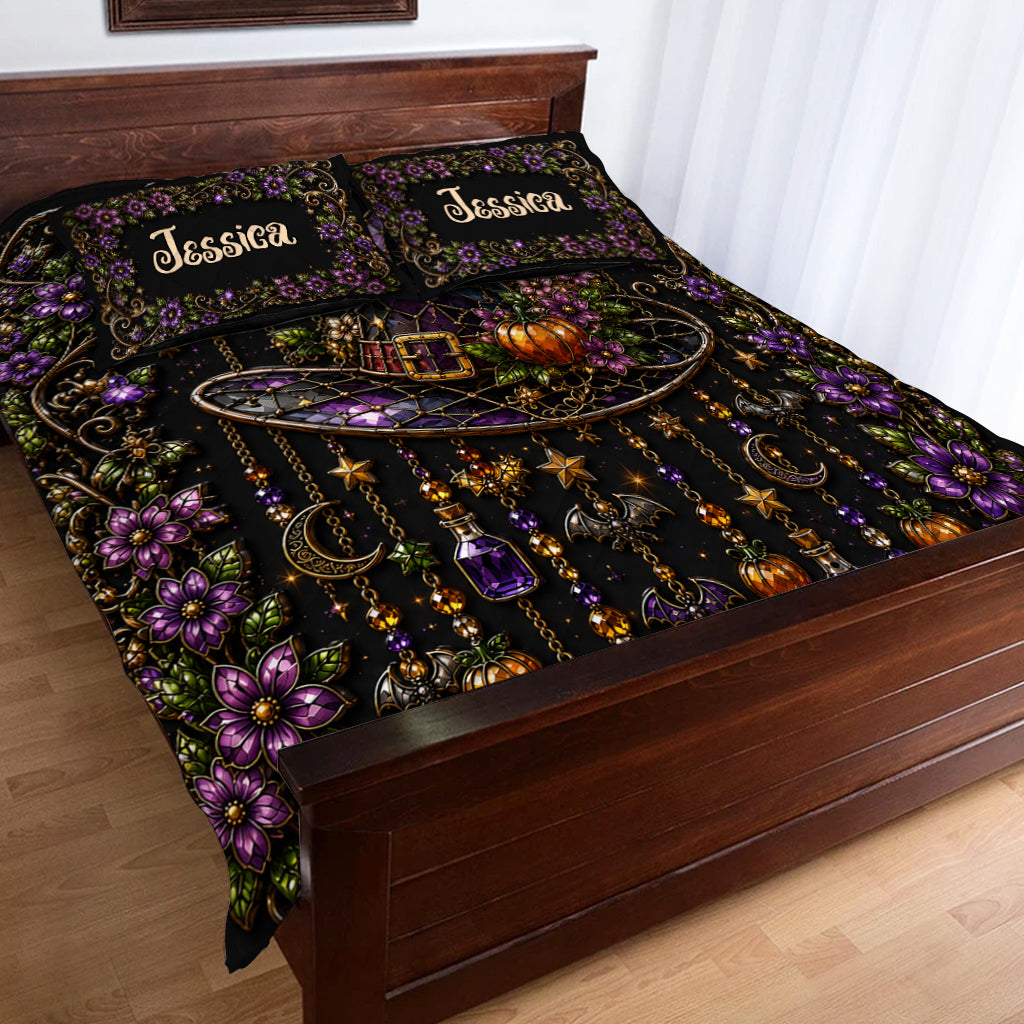 The Witch - Personalized Witch Quilt Set
