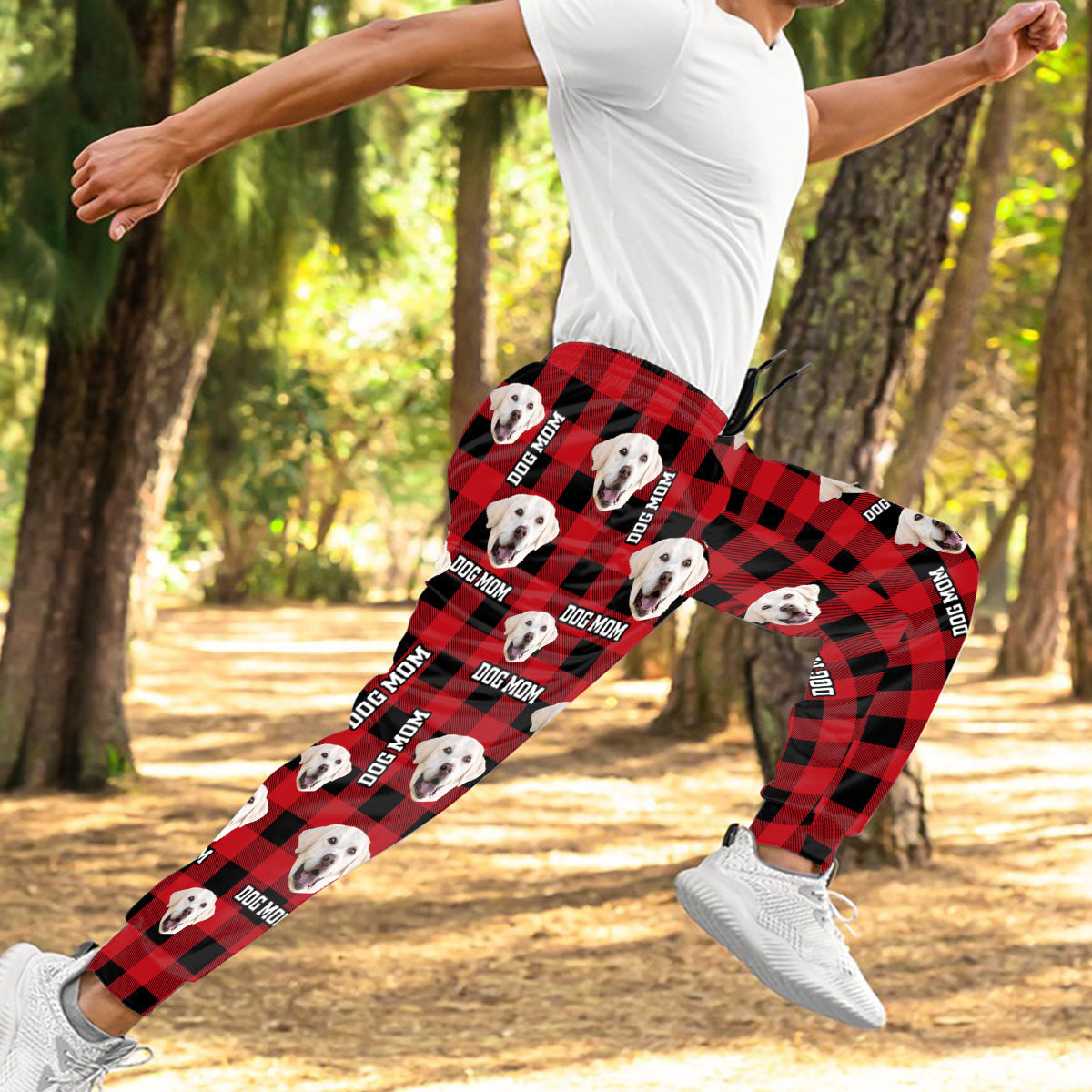 Personalisierte Unisex-Jogginghose mit Foto und Namen für Hunde und Katzen