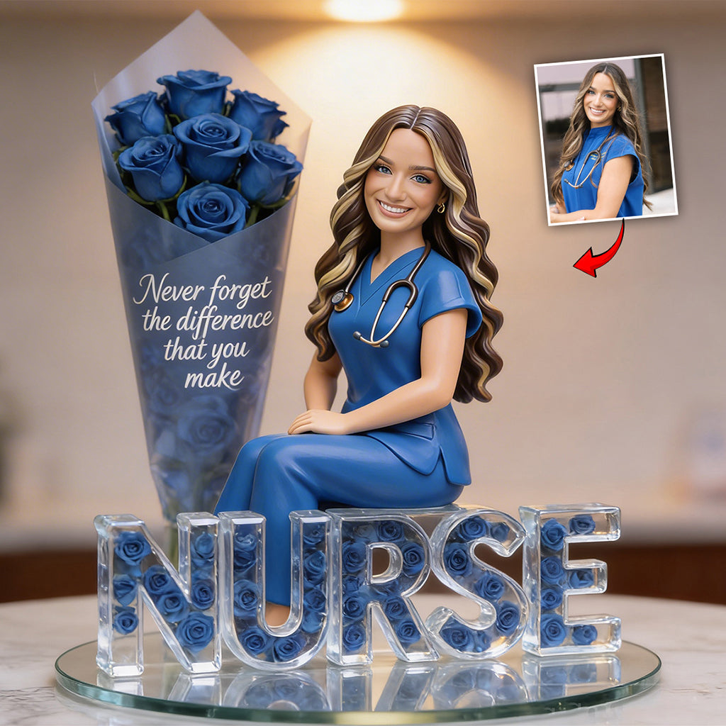 Custom Any Photo - Personalized Nurse Custom Shaped Acrylic Plaque