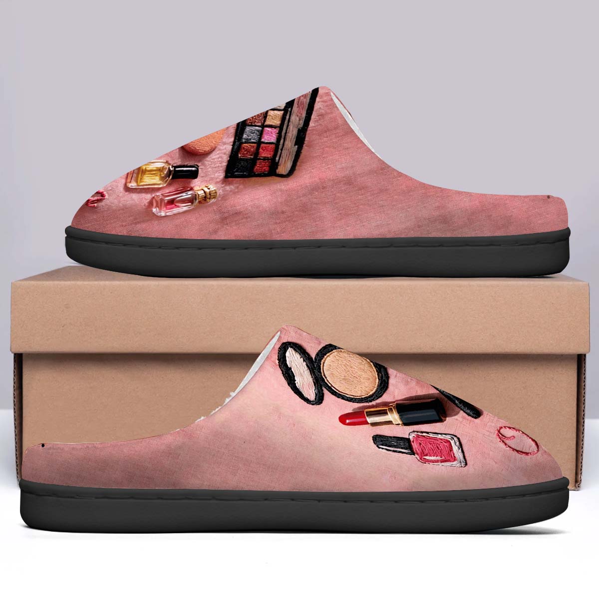 Beauty Routine - Personalized Makeup Slippers