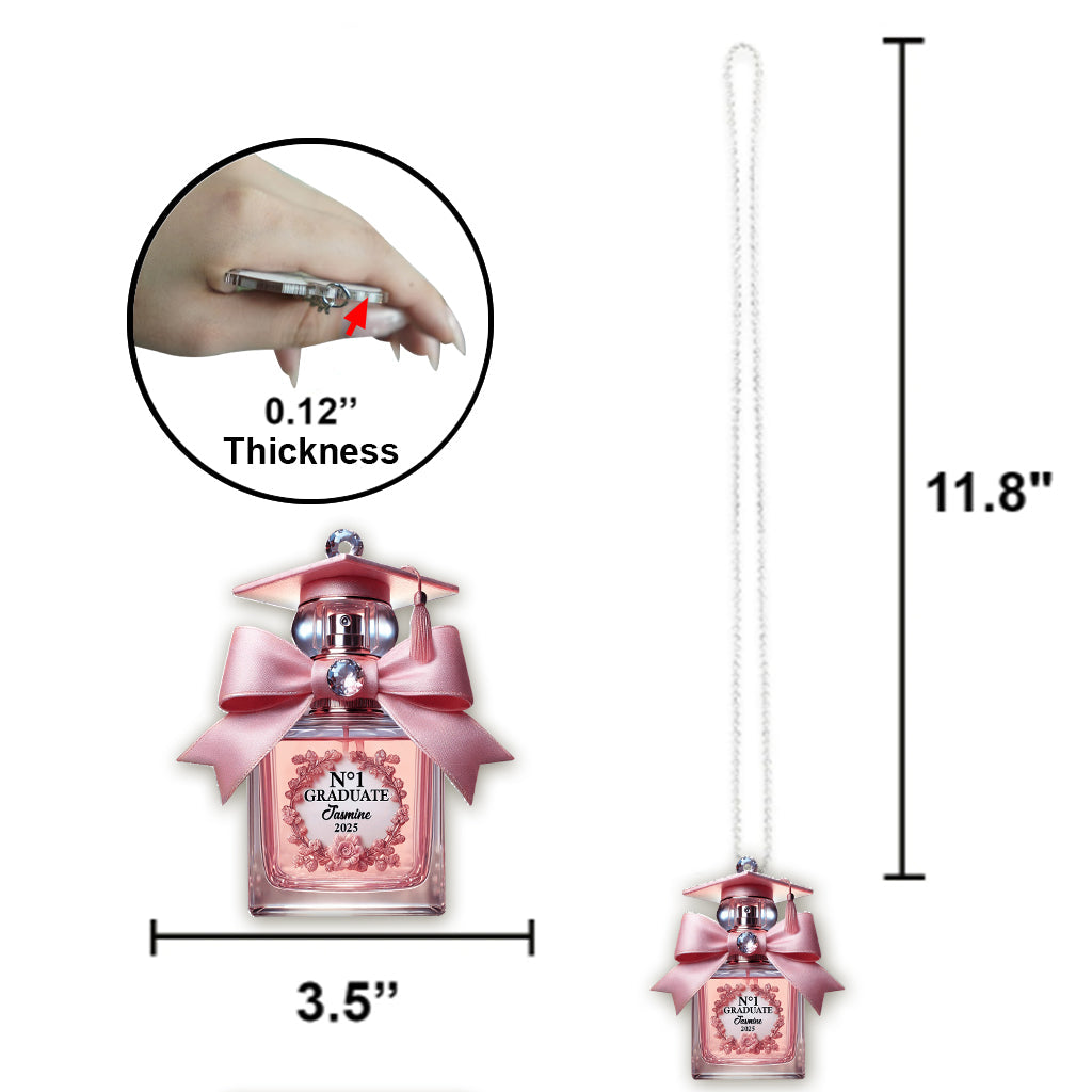 Absolvent Nr. 1 – Personalisierter Autoanhänger zur Abschlussfeier