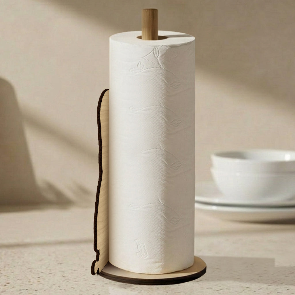 Biscuits Factory - Personalized Cat Paper Towel Stand