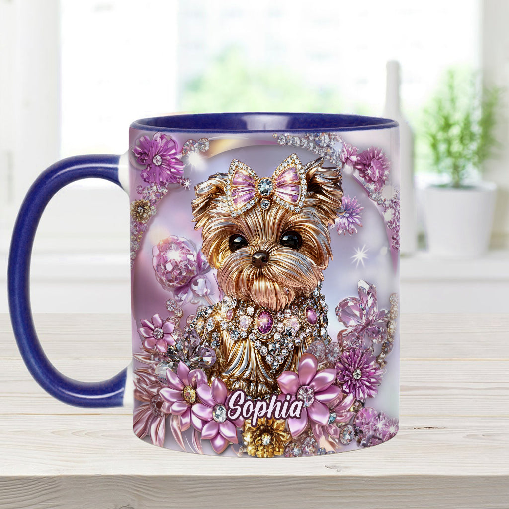 Yorkshire-Terrier-Liebhaber - Personalisierte Tasse mit Hundemotiv