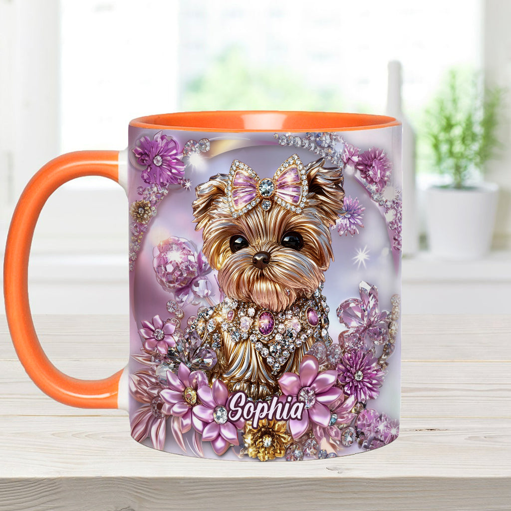 Yorkshire-Terrier-Liebhaber - Personalisierte Tasse mit Hundemotiv