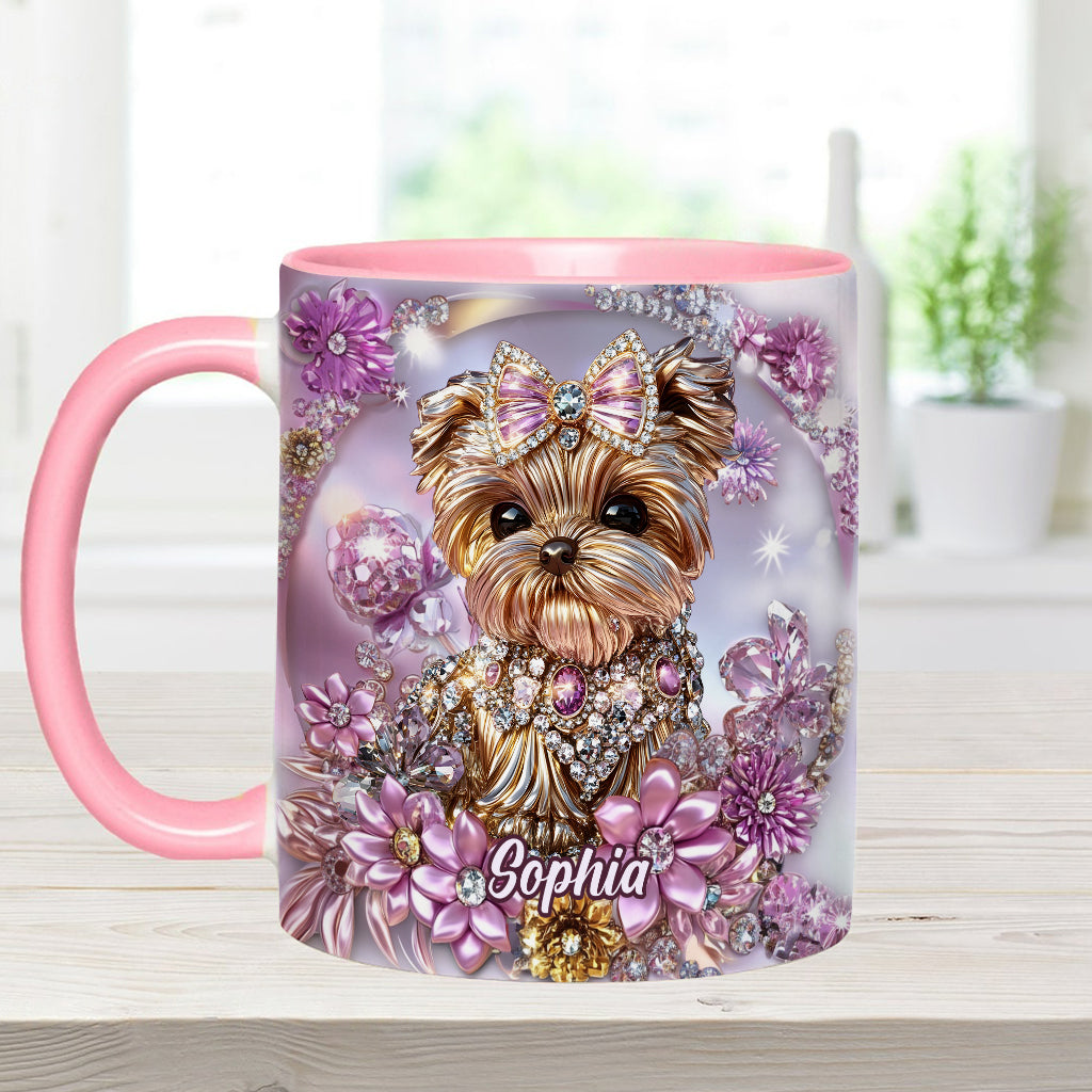Yorkshire-Terrier-Liebhaber - Personalisierte Tasse mit Hundemotiv