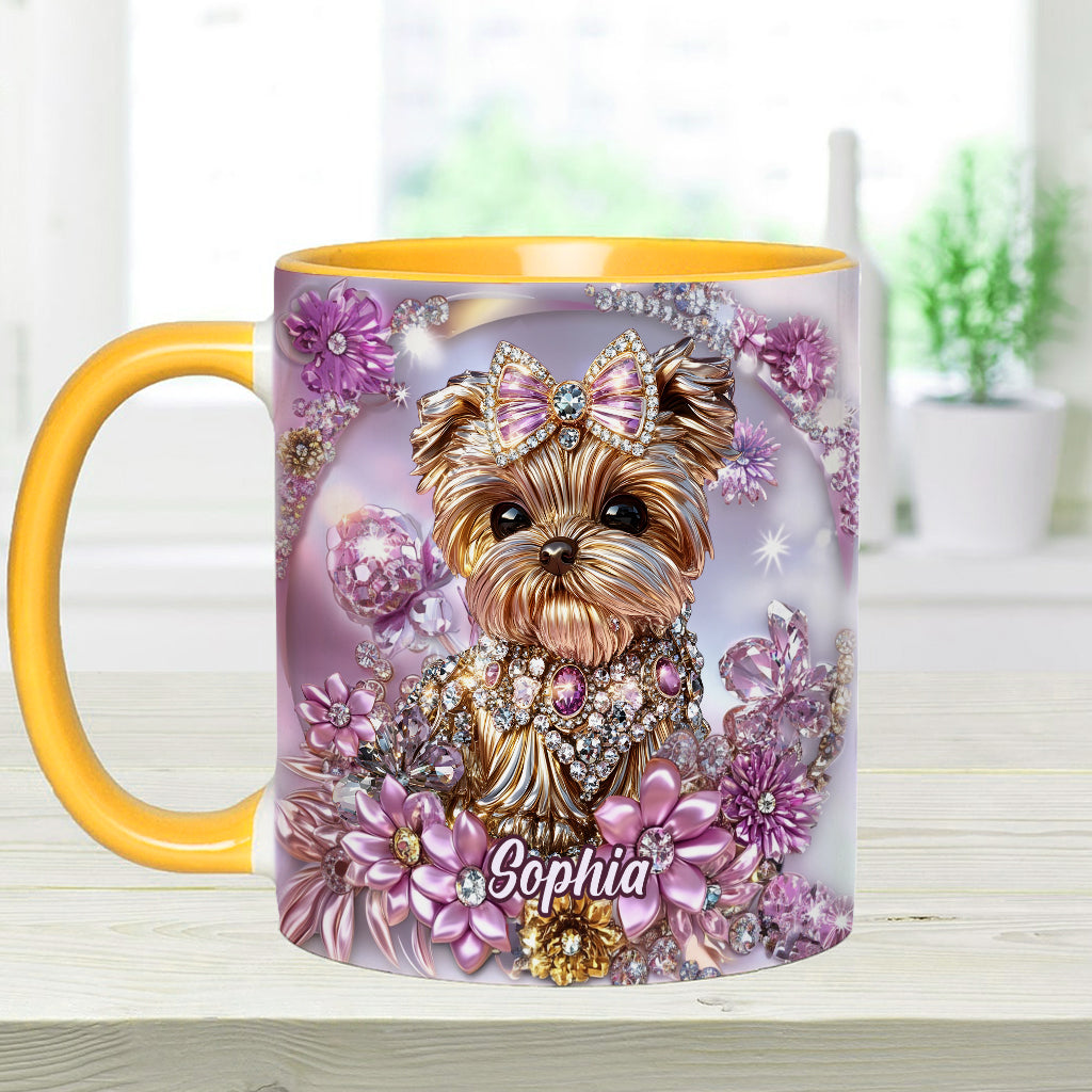 Yorkshire-Terrier-Liebhaber - Personalisierte Tasse mit Hundemotiv