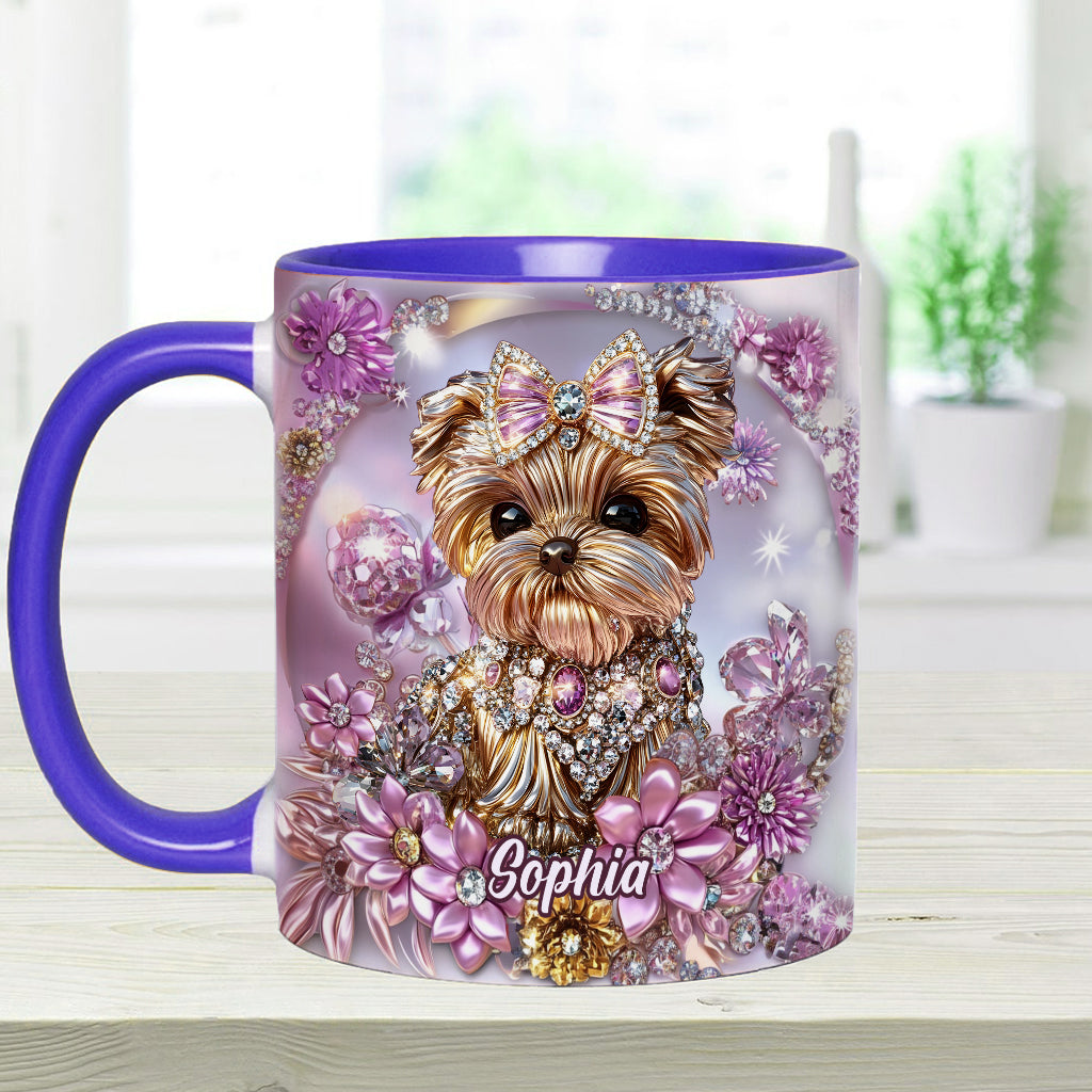 Yorkshire-Terrier-Liebhaber - Personalisierte Tasse mit Hundemotiv