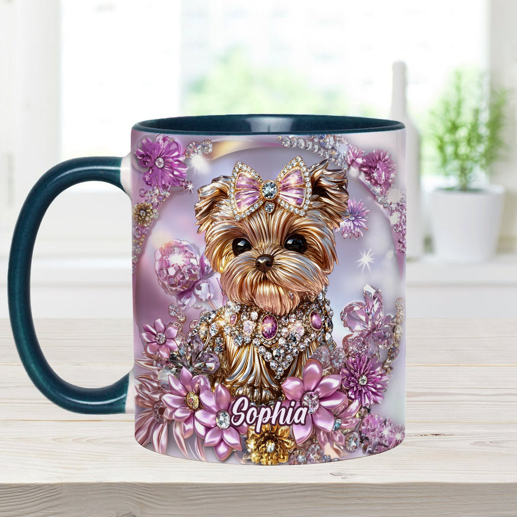 Yorkshire-Terrier-Liebhaber - Personalisierte Tasse mit Hundemotiv