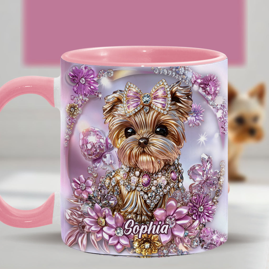 Yorkshire-Terrier-Liebhaber - Personalisierte Tasse mit Hundemotiv