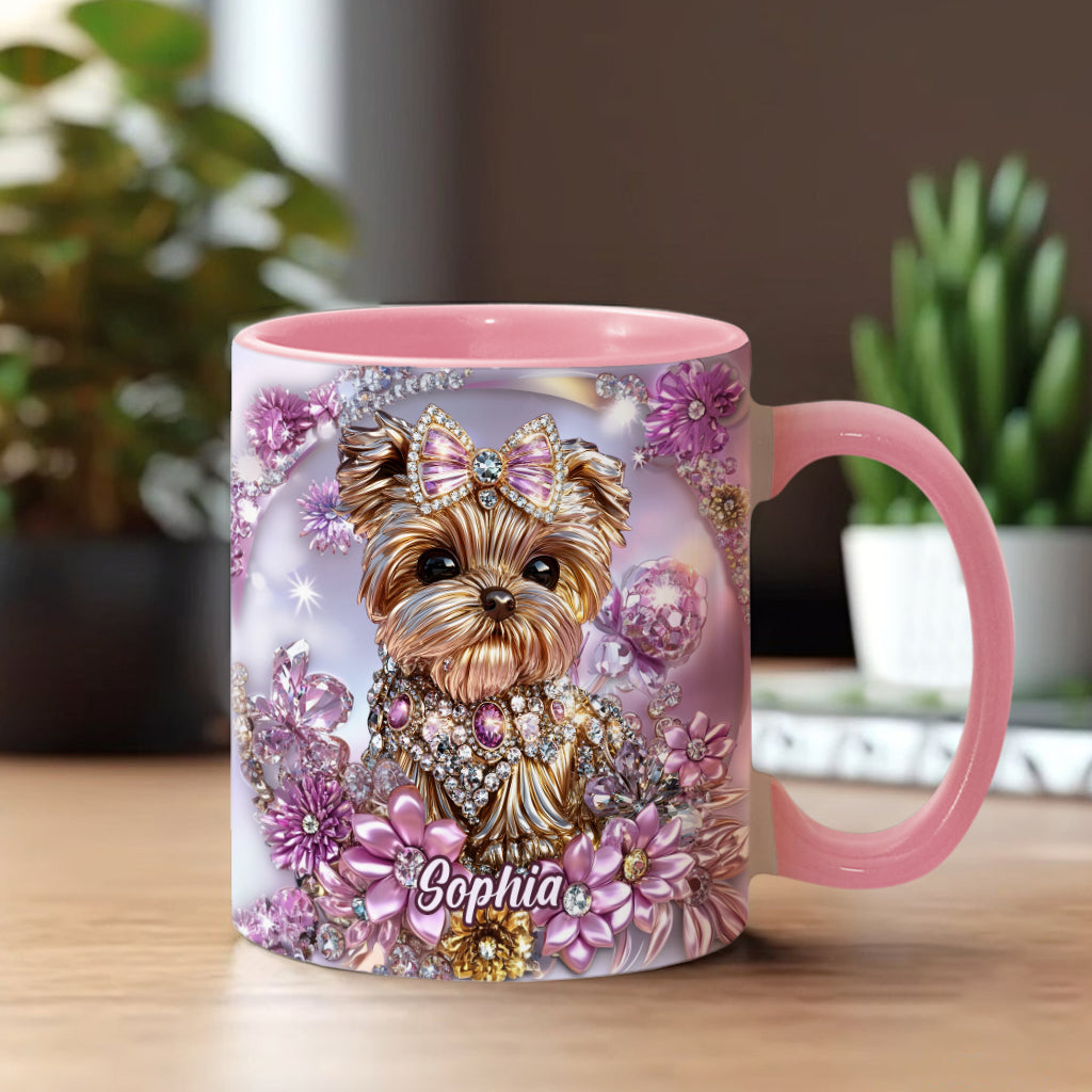 Yorkshire-Terrier-Liebhaber - Personalisierte Tasse mit Hundemotiv