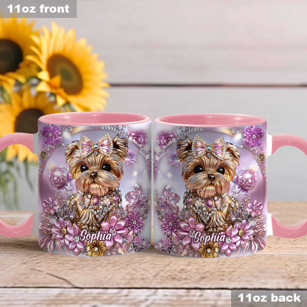 Yorkshire-Terrier-Liebhaber - Personalisierte Tasse mit Hundemotiv