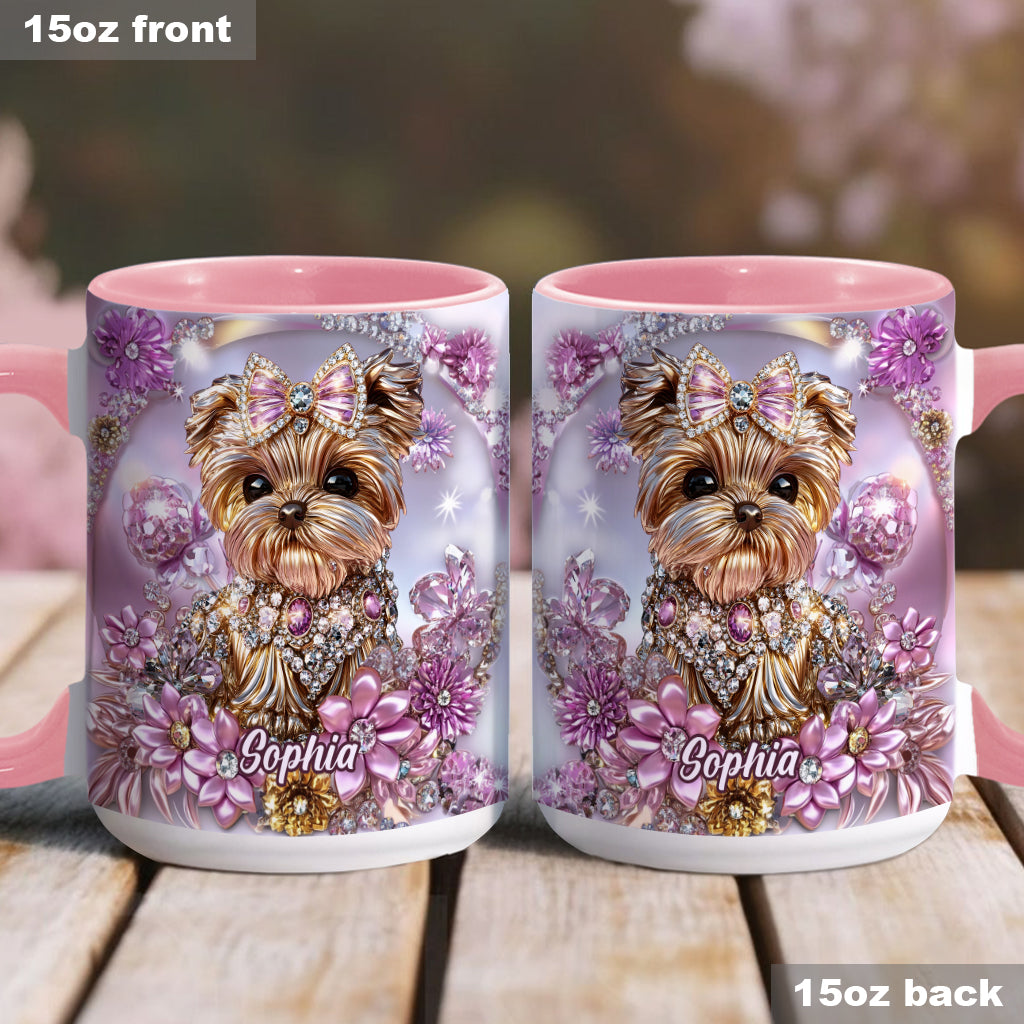 Yorkshire-Terrier-Liebhaber - Personalisierte Tasse mit Hundemotiv