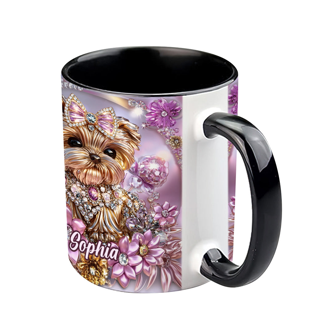 Yorkshire-Terrier-Liebhaber - Personalisierte Tasse mit Hundemotiv