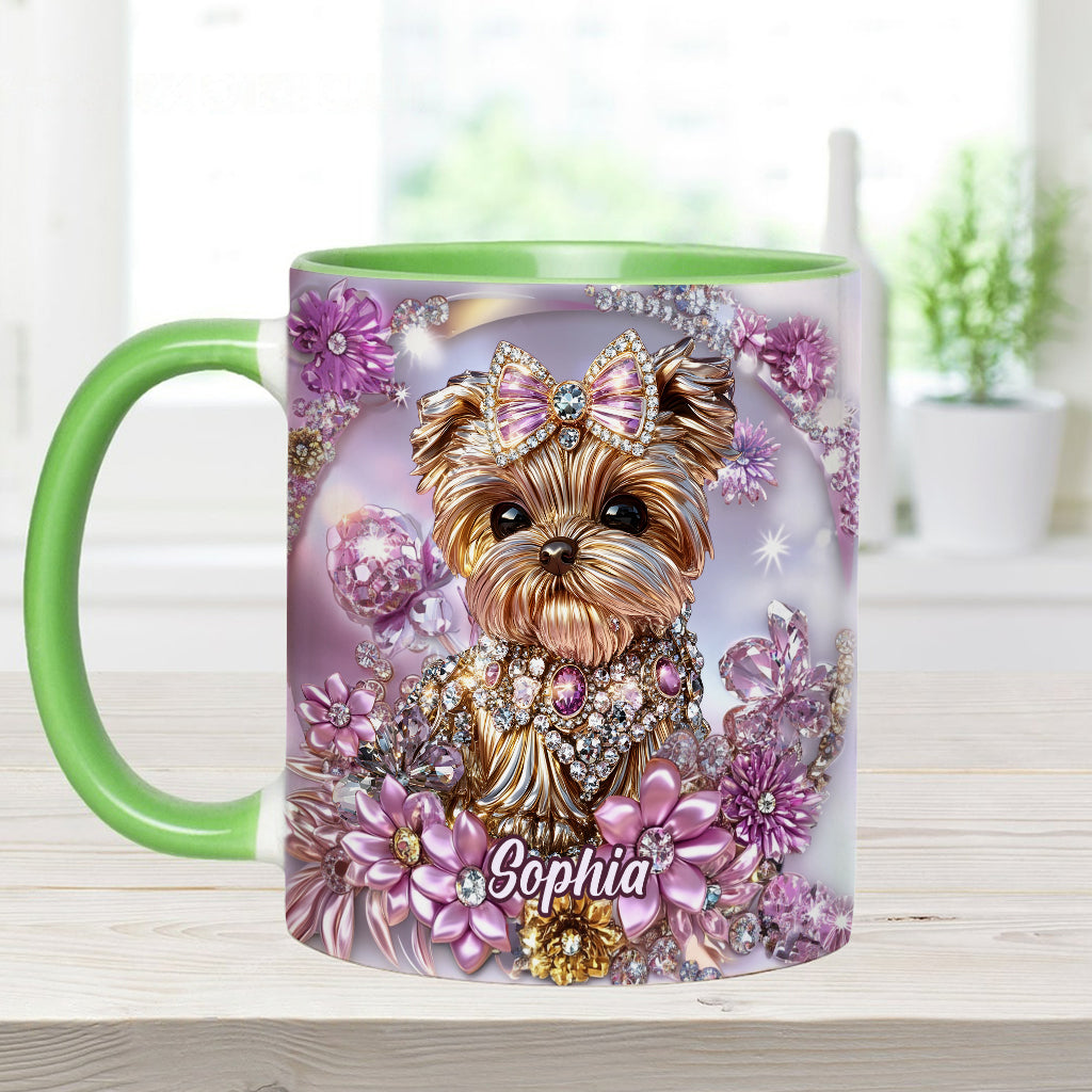 Yorkshire-Terrier-Liebhaber - Personalisierte Tasse mit Hundemotiv