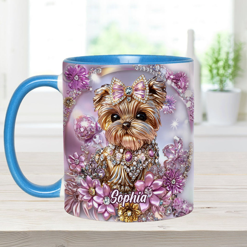 Yorkshire-Terrier-Liebhaber - Personalisierte Tasse mit Hundemotiv