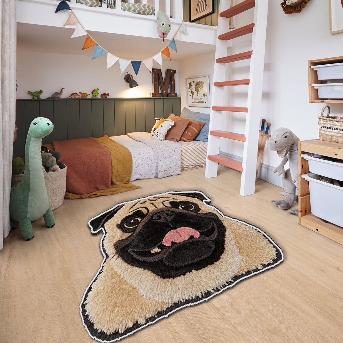 Custom From Any Photo - Personalized Dog Non-Slip Tufted Rug