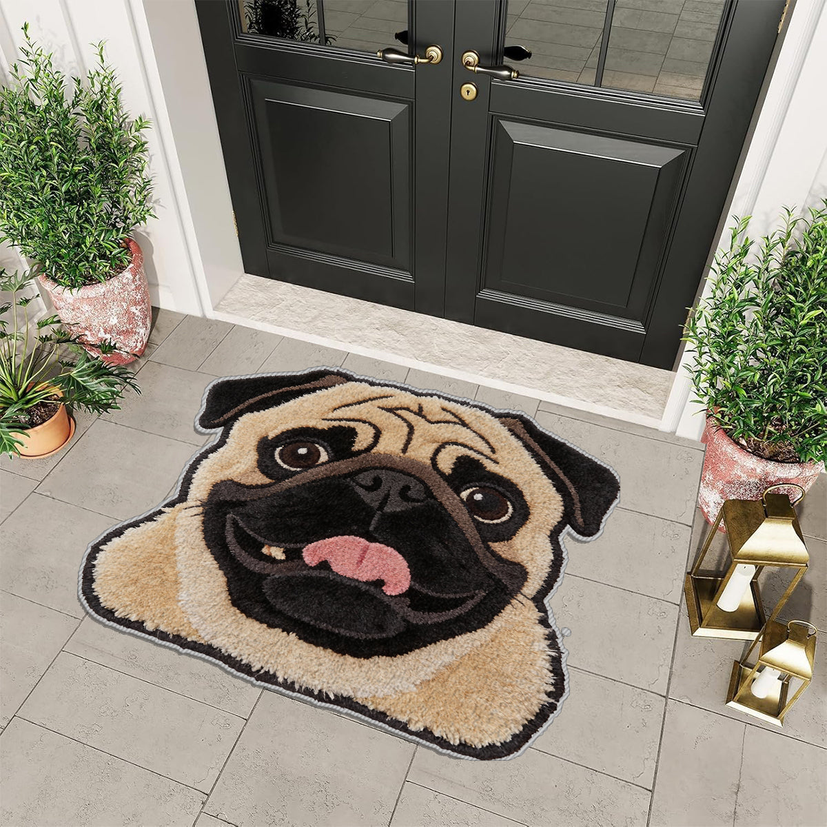 Custom From Any Photo - Personalized Dog Non-Slip Tufted Rug