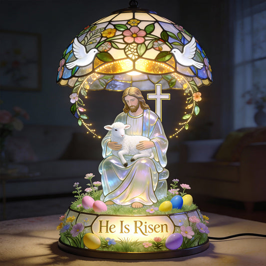 Glaube – Personalisierte christliche Acryl-LED-Nachtleuchte
