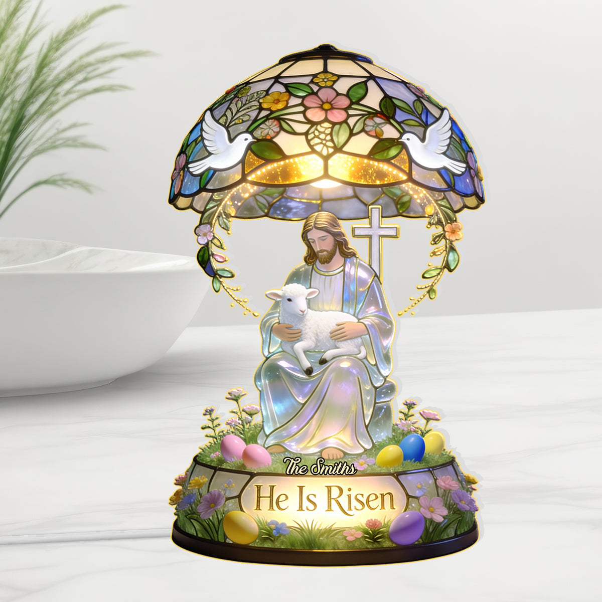 Believe - Personalized Christian Acrylic LED Night Light