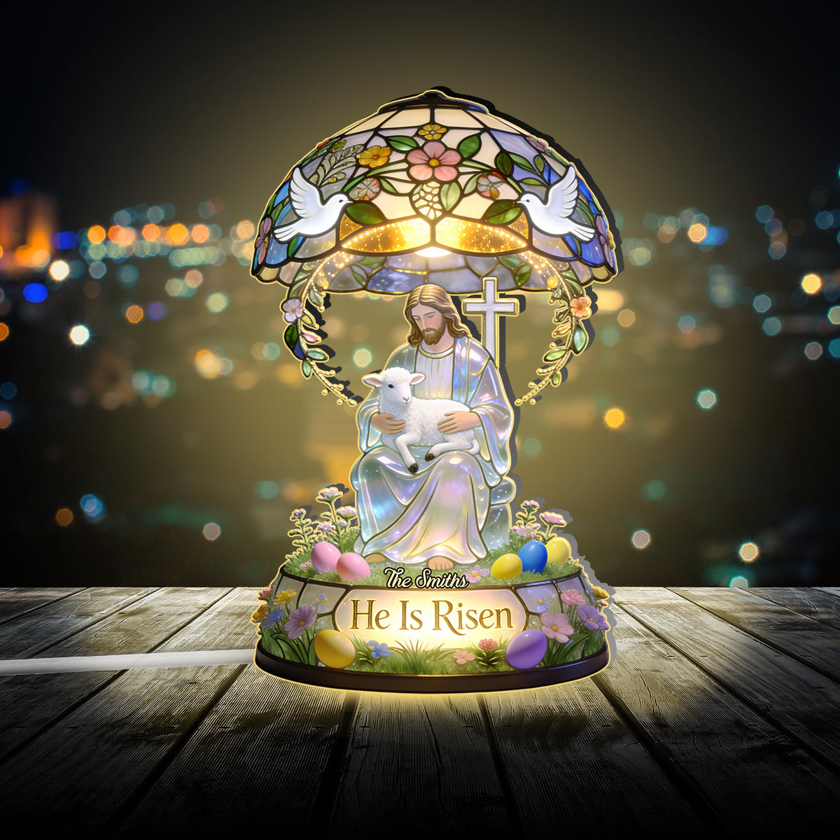 Believe - Personalized Christian Acrylic LED Night Light