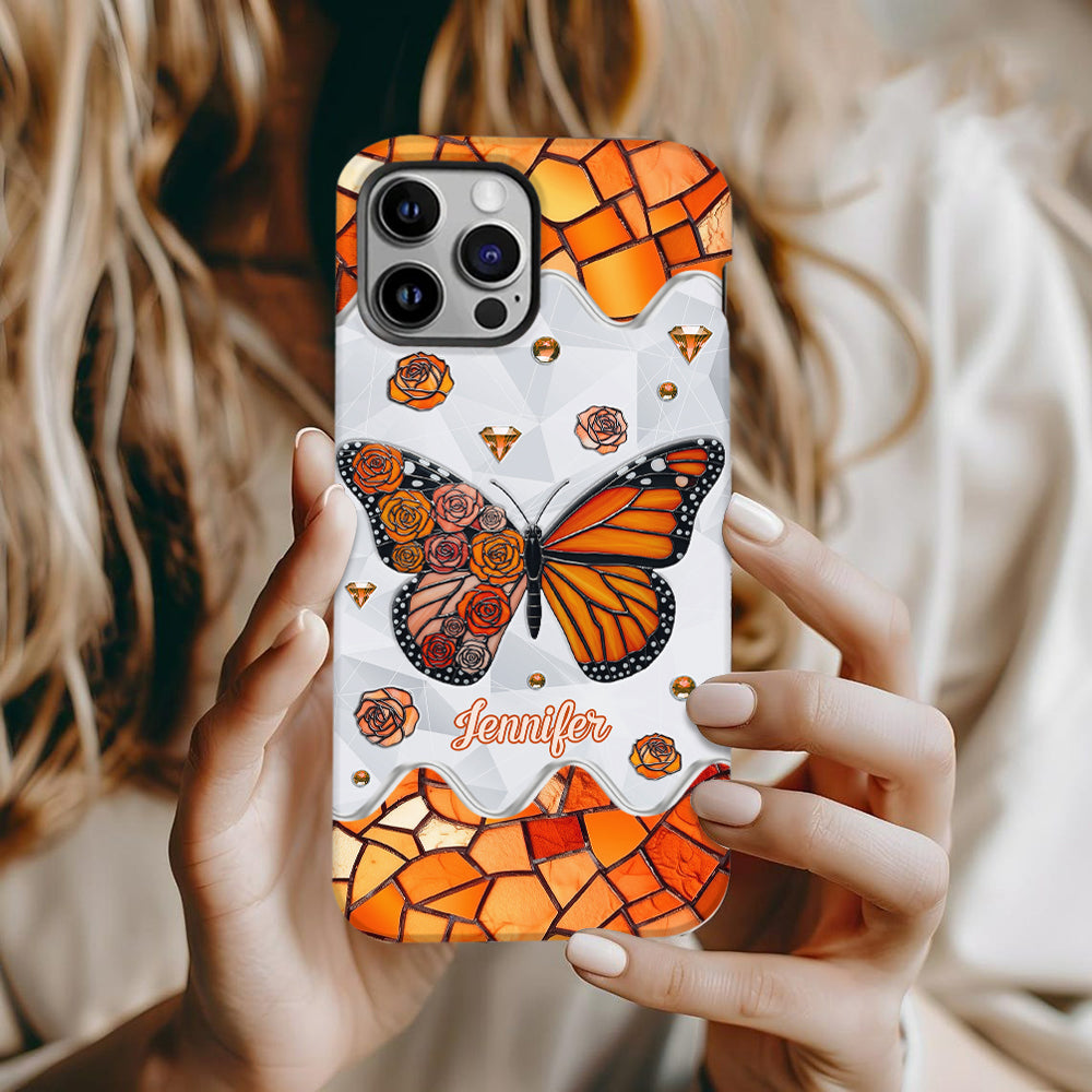 Wunderschöner Schmetterling – Personalisierte Handyhülle mit Schmetterlingsmotiv