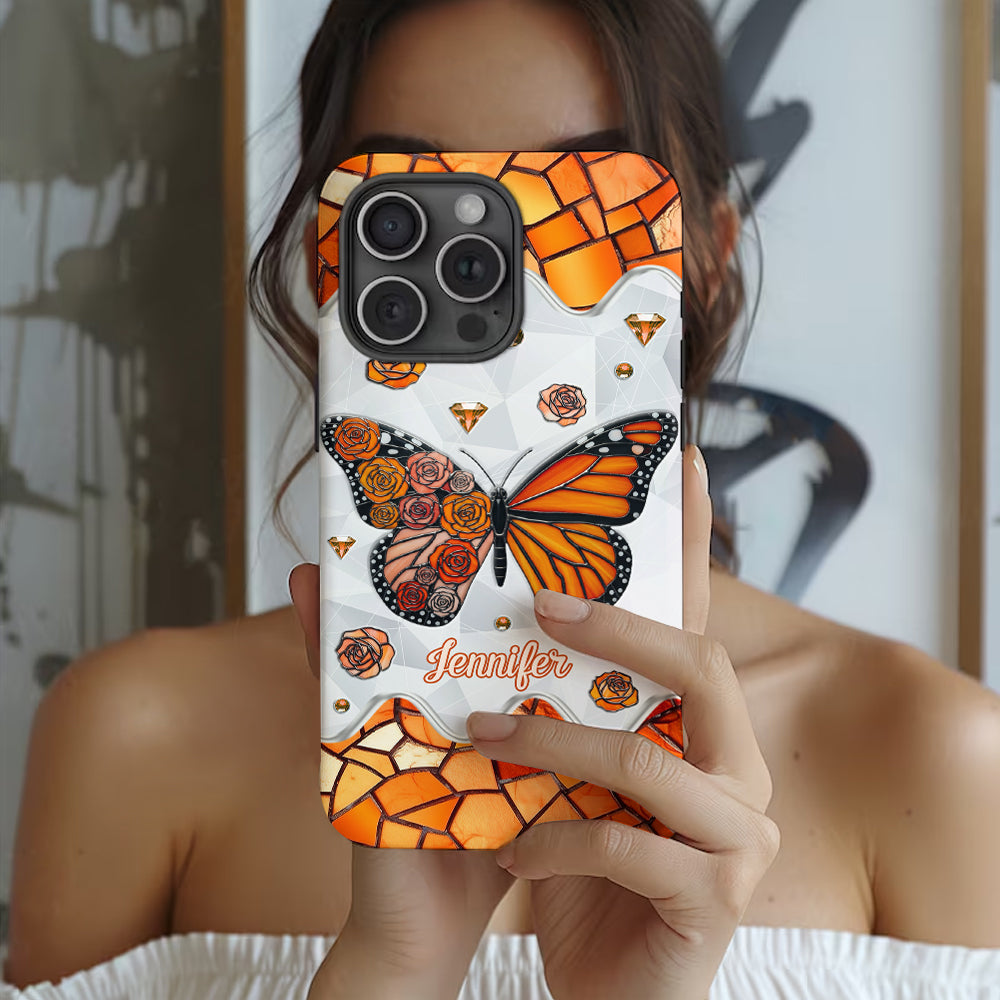 Wunderschöner Schmetterling – Personalisierte Handyhülle mit Schmetterlingsmotiv