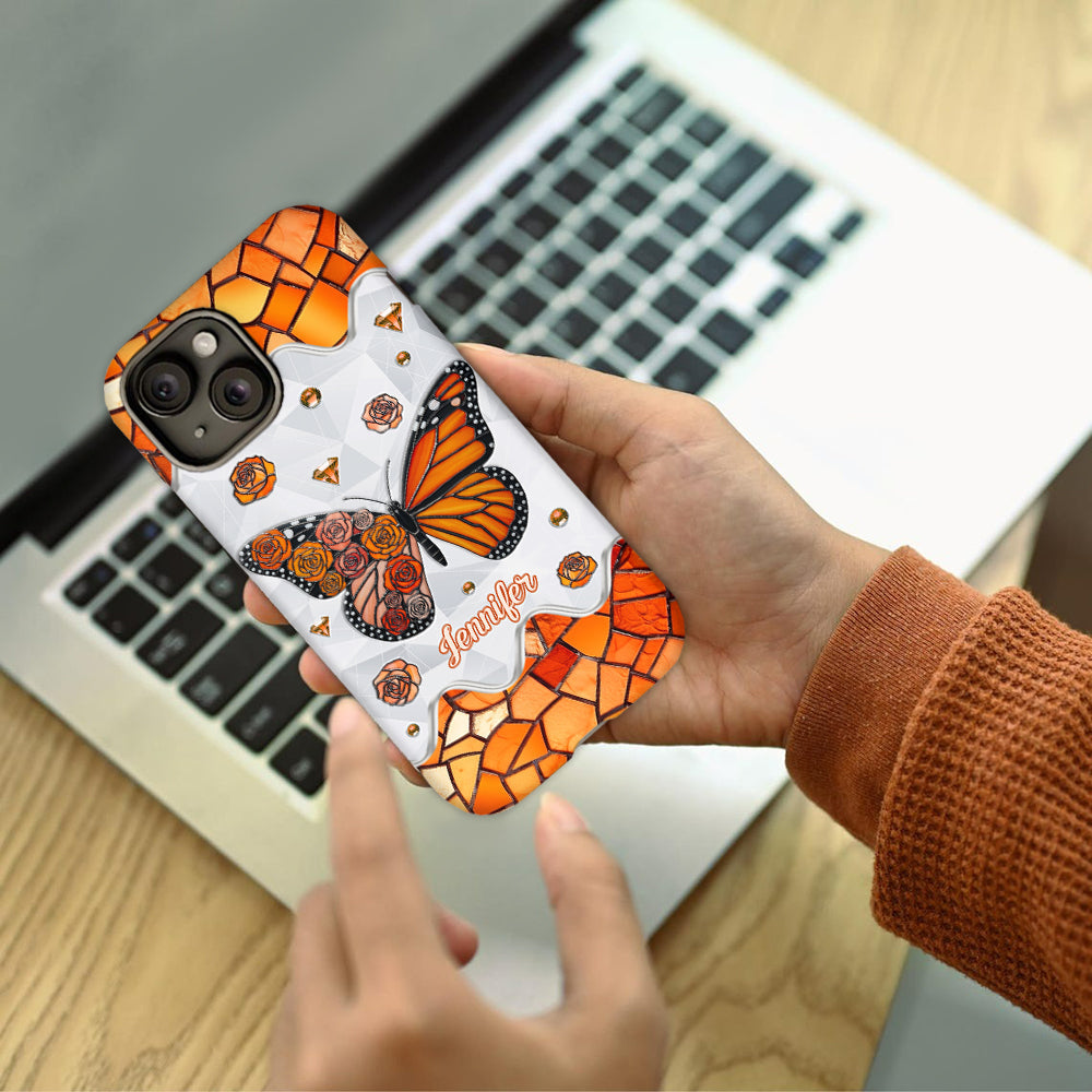 Wunderschöner Schmetterling – Personalisierte Handyhülle mit Schmetterlingsmotiv