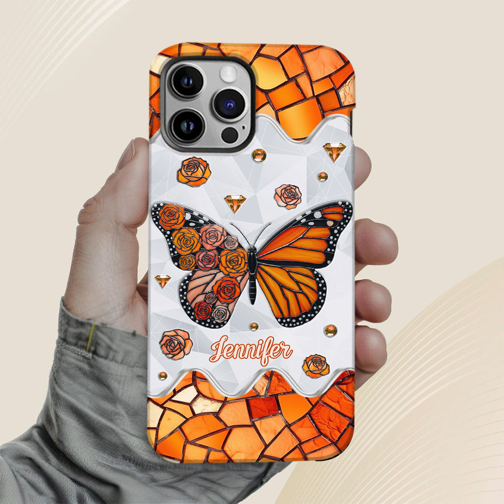 Wunderschöner Schmetterling – Personalisierte Handyhülle mit Schmetterlingsmotiv