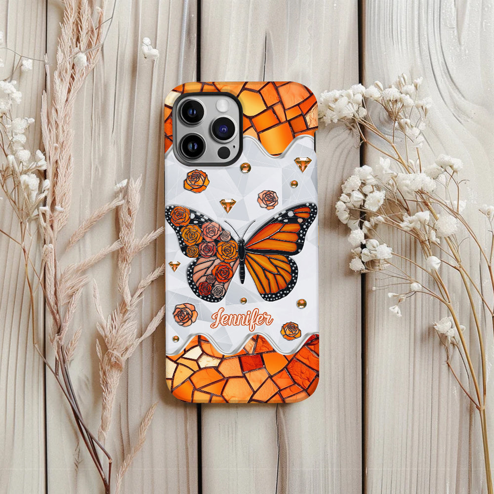 Wunderschöner Schmetterling – Personalisierte Handyhülle mit Schmetterlingsmotiv