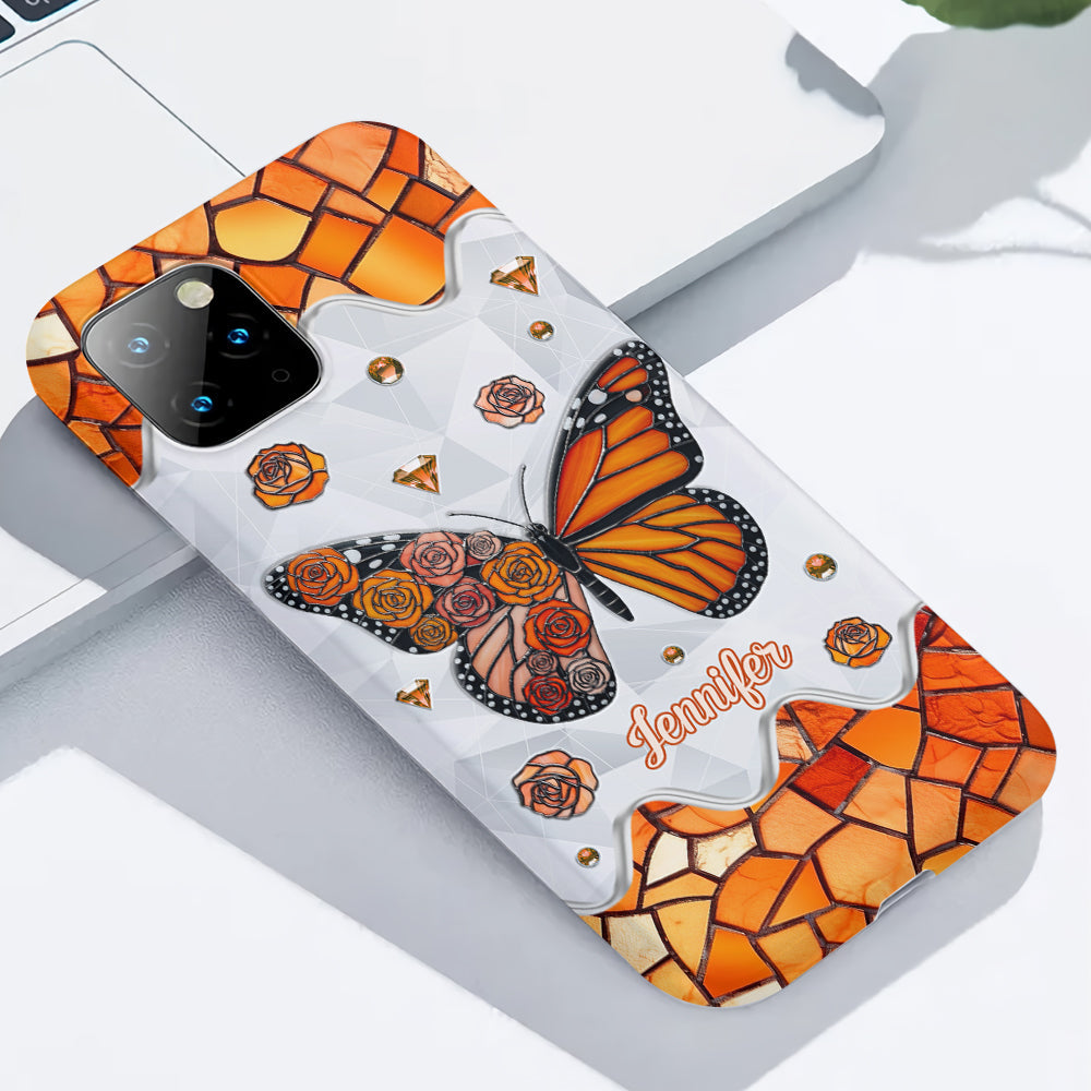 Wunderschöner Schmetterling – Personalisierte Handyhülle mit Schmetterlingsmotiv
