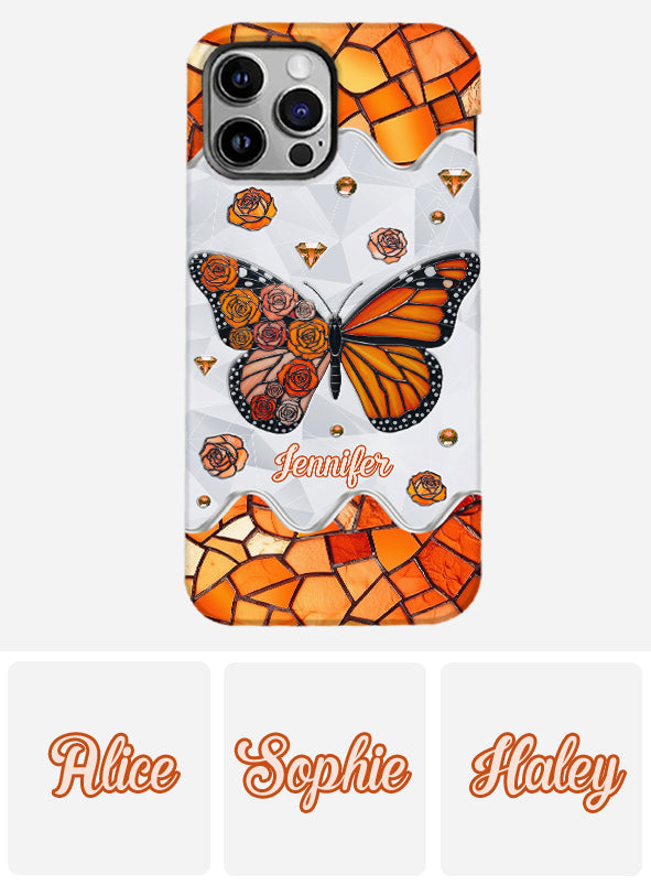 Wunderschöner Schmetterling – Personalisierte Handyhülle mit Schmetterlingsmotiv