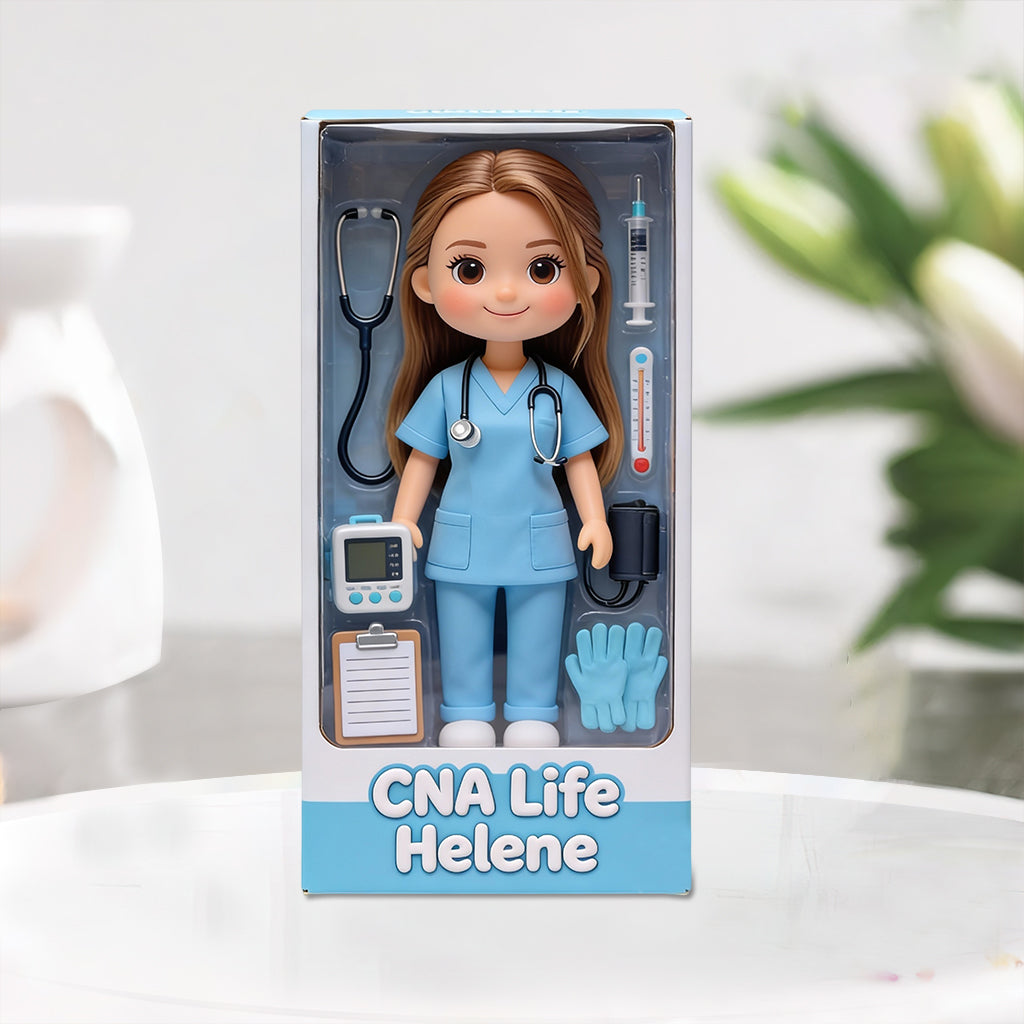 Individuell gestaltbare Acrylplakette für Krankenschwestern nach Foto – personalisierte, individuell geformte Plakette