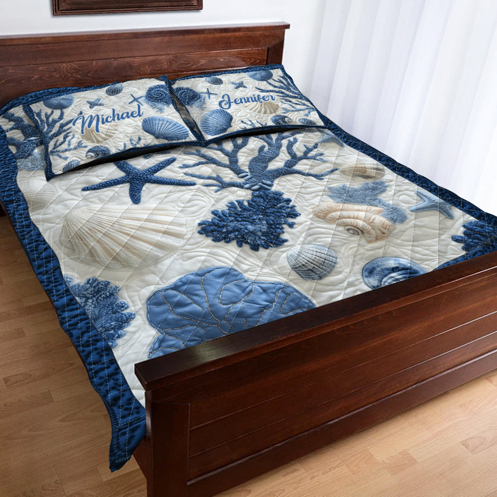 Strandliebhaber-Bettwäscheset – Personalisiertes Bettwäscheset für Meeresliebhaber