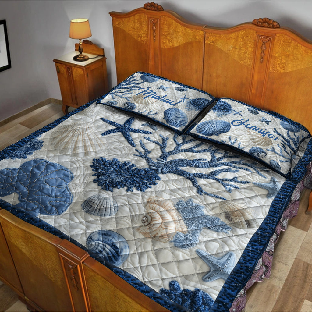 Strandliebhaber-Bettwäscheset – Personalisiertes Bettwäscheset für Meeresliebhaber