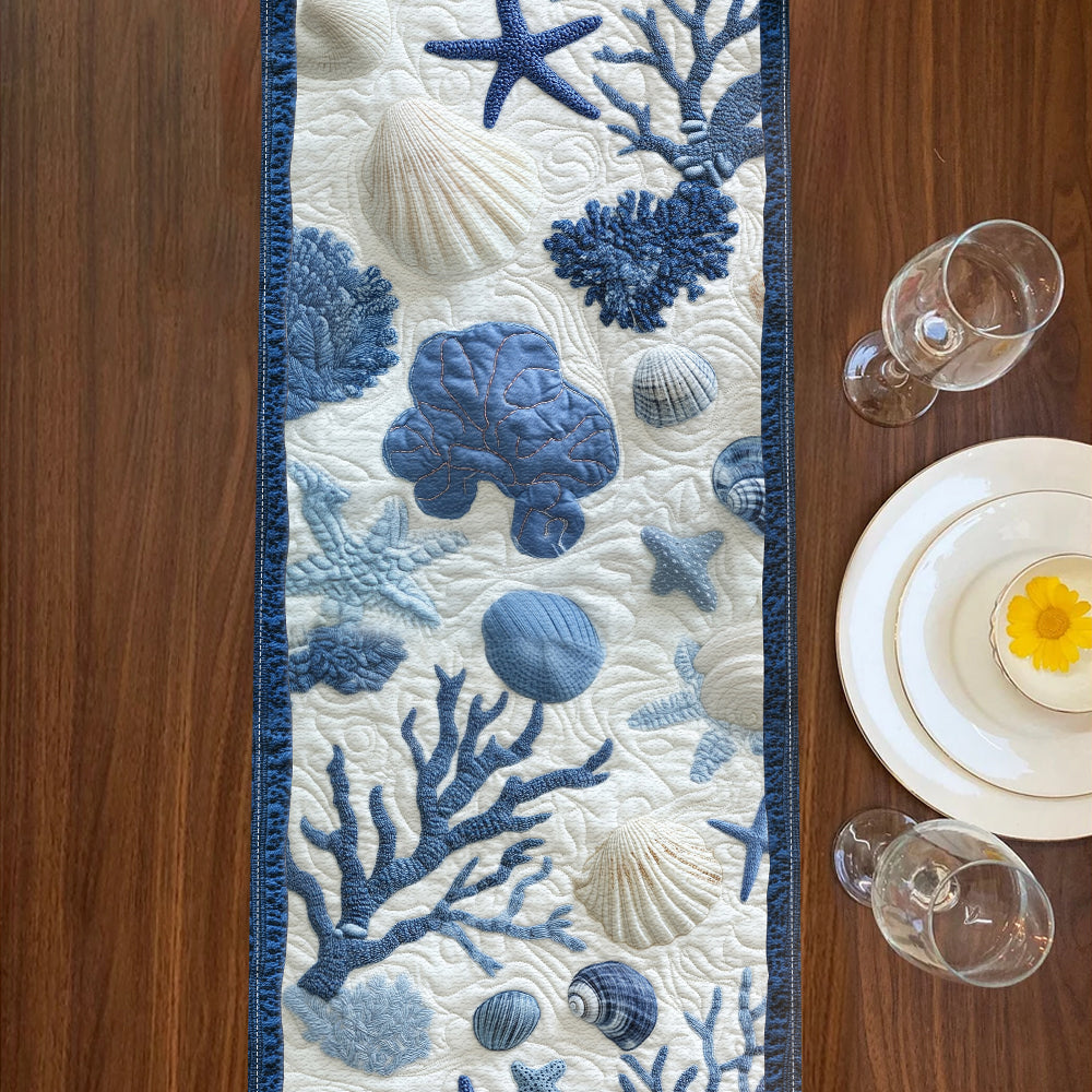 Beach Lovin' Summer Vibes - Personalized Sea Lover Table Runner