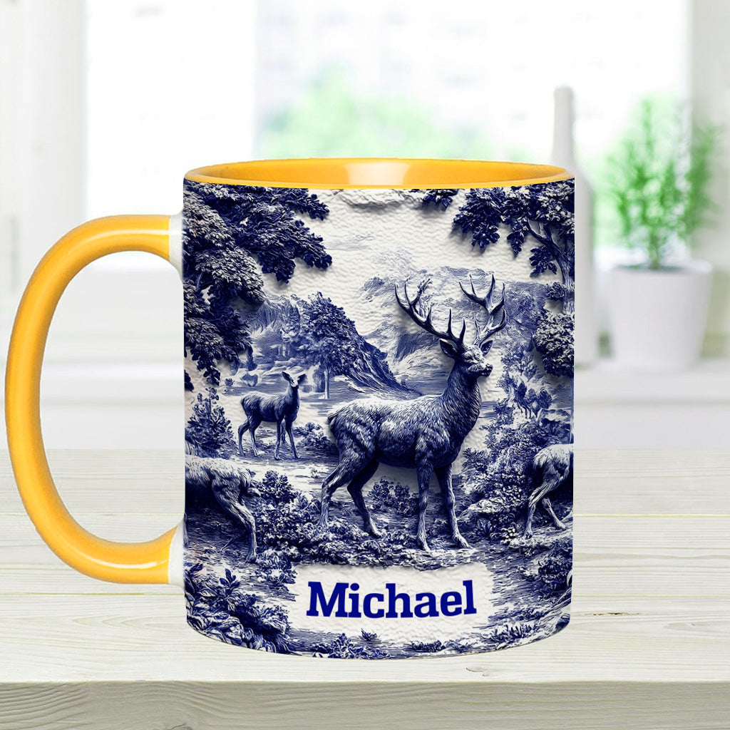 Deer Hunting - Personalized Hunting Accent Mug