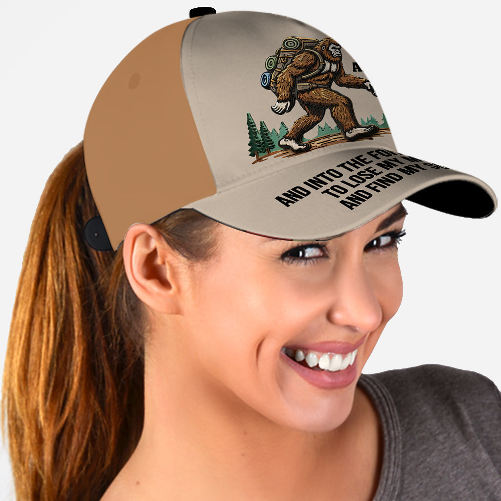 Sasquatch - Personalized Hiking Classic Cap