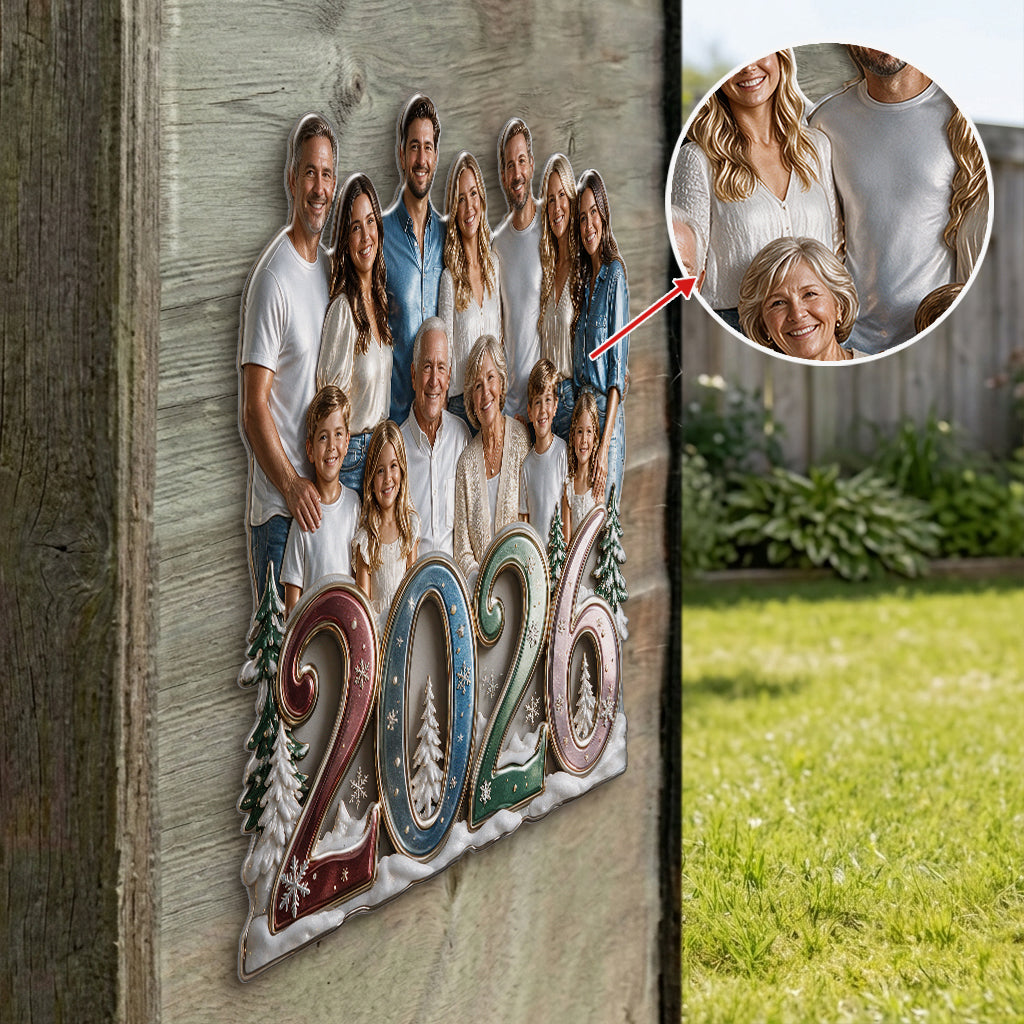 Custom Any Photo - Personalized Family 3D Printed Cut Metal Sign