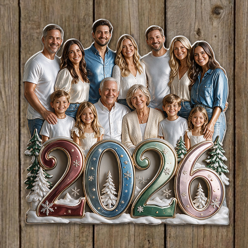 Custom Any Photo - Personalized Family 3D Printed Cut Metal Sign