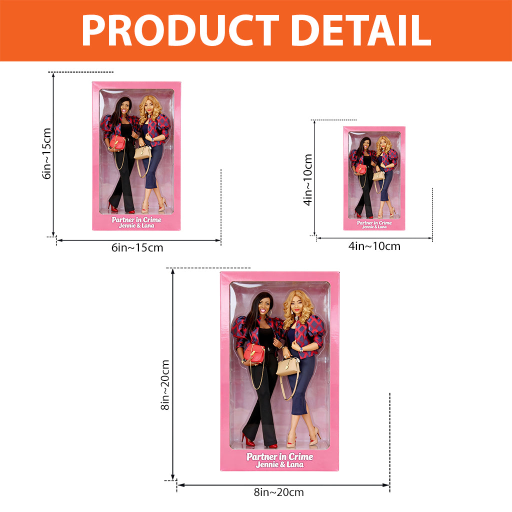 Custom From Any Photo - Personalized Bestie Custom Shaped Acrylic Plaque