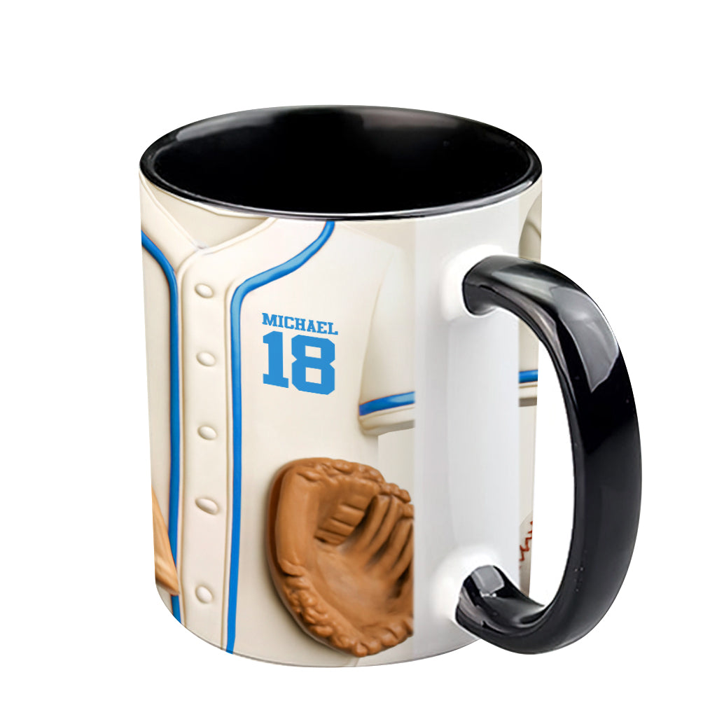 Baseball Is More Than A Game - Personalized Baseball Accent Mug