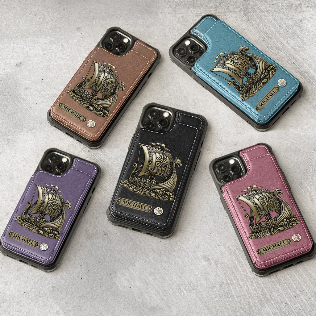 I'm A Viking - Personalized Viking Wallet Phone Case